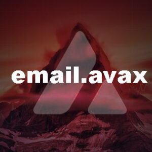 email avax avalanche avvy domains blockchain wallet crypto